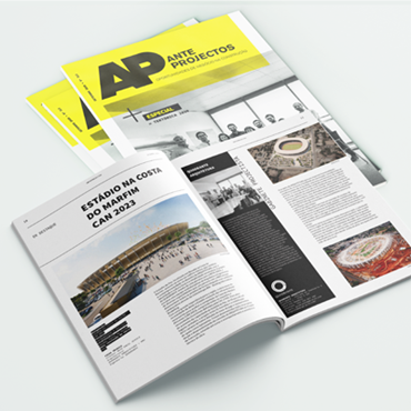 Quadrante Arquitetura é capa da Revista Anteprojetos